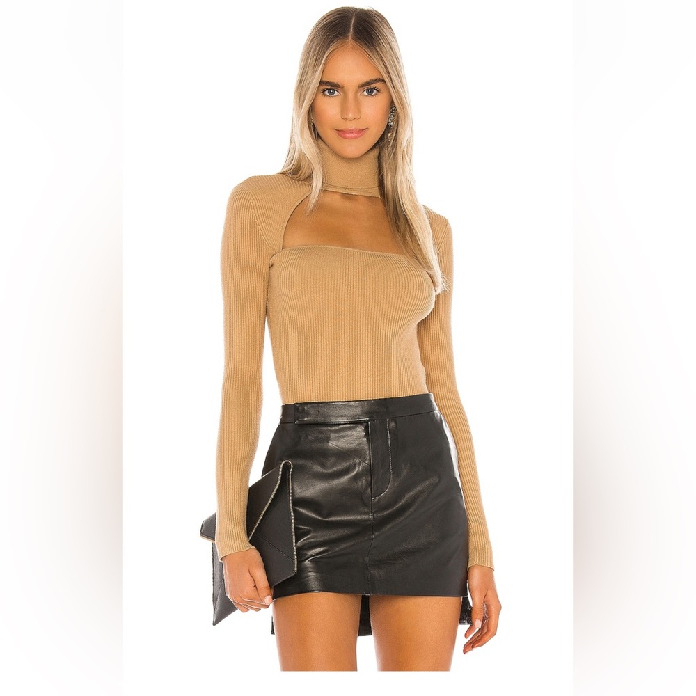 Camila Cohelo Roscoe Sweater in Camel